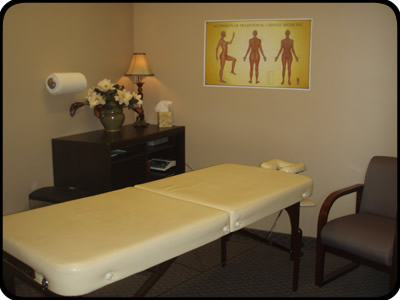 Parkway CHiropractic Acupuncture Room